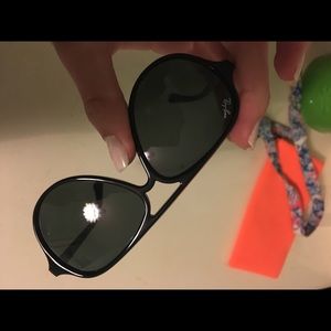 Ray Ban Jr RJ9049 Aviator Plastic Sunglasses